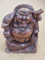 Houten Daikokuten Beeld - Japanse Geluksgod, Ophalen