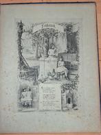 Ets 7x 19e eeuw omstreeks 1870, Antiek en Kunst, Kunst | Etsen en Gravures, Verzenden