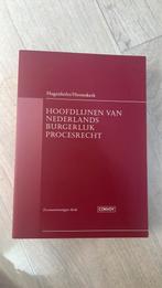 Hoofdlijnen van Nederlands Burgerlijk Procesrecht, Ophalen of Verzenden, Zo goed als nieuw, W. Hugenholtz; W.H. Heemskerk