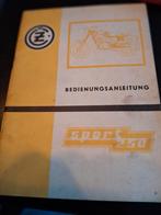 CZ sport 250 bedieningsanleitung, Ophalen of Verzenden, Overige merken