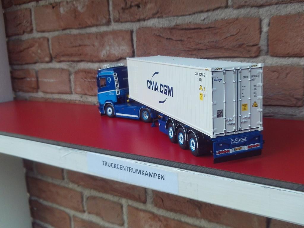 Tekno  Scania  Next  Gen  S540  van  P.  Visser., Hobby en Vrije tijd, Modelauto's | 1:50, Ophalen of Verzenden, Nieuw, Bus of Vrachtwagen