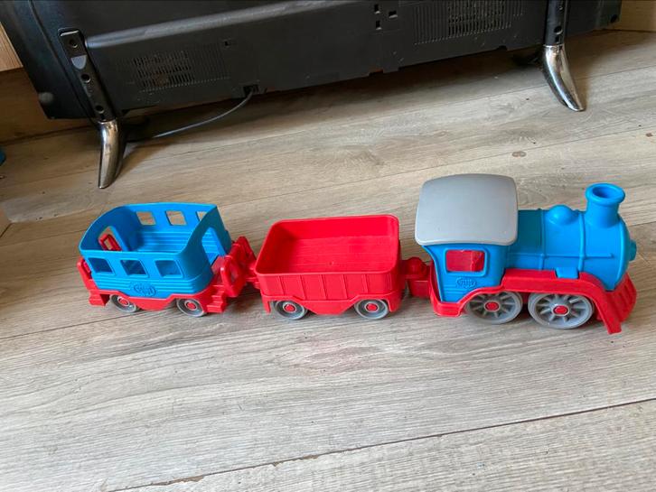 Zgan speelgoed met wagons, Kinderen en Baby's, Speelgoed | Speelgoedvoertuigen, Zo goed als nieuw, Ophalen of Verzenden