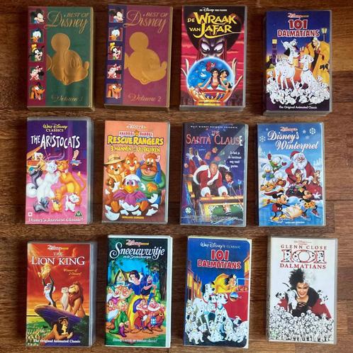VHS Video banden Walt Disney € 3,- of € 5,- per stuk, Antiek en Kunst, Curiosa en Brocante, Ophalen of Verzenden
