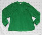Dante 6 groene blouse plissé ballonmouw, maat 3 (M), Ophalen of Verzenden, Zo goed als nieuw, Groen, Maat 38/40 (M)