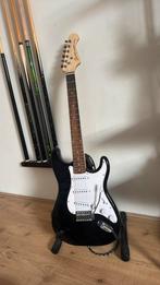 Fazley Elektrische gitaar met standaard en snoer, Ophalen of Verzenden, Zo goed als nieuw, Overige merken