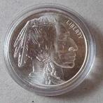 1 oz silver munt Amerikaanse Indian Head /Buffalo, Ophalen of Verzenden, Zilver
