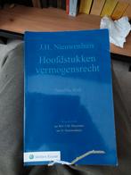 Hoofdstukken vermogensrecht - Nieuwenhuis, Gelezen, J.H. Nieuwenhuis, Alpha, HBO