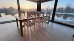 6 massief houten eetkamerstoelen, Huis en Inrichting, Stoelen, Ophalen, Gebruikt, Vijf, Zes of meer stoelen, Hout