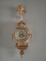 Apparte brons vuurvergulde cartelklok, Ophalen