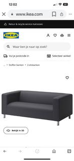 TK IKEA bankje KLIPPAN, Huis en Inrichting, Ophalen, Hout, Gebruikt, Tweepersoons