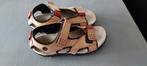 Leren Sandalen comfort, Beige, Zo goed als nieuw, Sandalen of Muiltjes, Ophalen of Verzenden