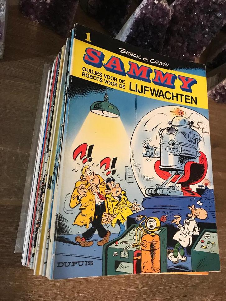 Sammy serie 1 t/m 36 compleet en mooie staat., Boeken, Stripboeken, Gelezen, Complete serie of reeks, Ophalen of Verzenden