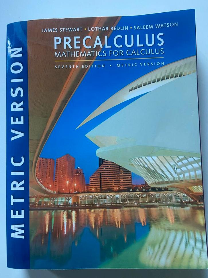 Precalculus 7e editie Metric Version, Boeken, Schoolboeken, Zo goed als nieuw, Overige niveaus, Ophalen of Verzenden