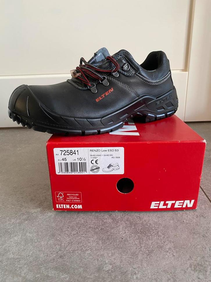 Elten Renzo Low ESD S3 veiligheidsschoenen., Doe-het-zelf en Verbouw, Veiligheidskleding, Nieuw, Ophalen of Verzenden