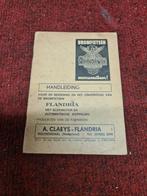 Flandria Bromfiets Handleiding - Vintage, Fietsen en Brommers, Verzenden