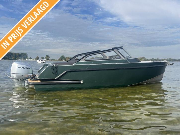 Hopman Flow 7 Tender, Watersport en Boten, Speedboten, Zo goed als nieuw, 6 meter of meer, Benzine, 120 tot 200 pk, Aluminium