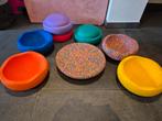 Stapelstein set: 7 stuks + balance board, Kinderen en Baby's, Speelgoed | Educatief en Creatief, Ophalen, Zo goed als nieuw