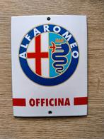 Alfa Romeo emaille bord, GEEN TIN!, Antiek en Kunst, Ophalen of Verzenden