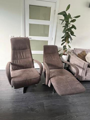 Nette set Prominent Relaxfauteuils Elektrische Stof Fauteuil beschikbaar voor biedingen