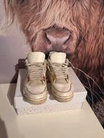 Jordan 4 Retro Metallic Gold - Maat 43, Kleding | Heren, Schoenen, Verzenden, Gedragen, Wit, Sneakers of Gympen