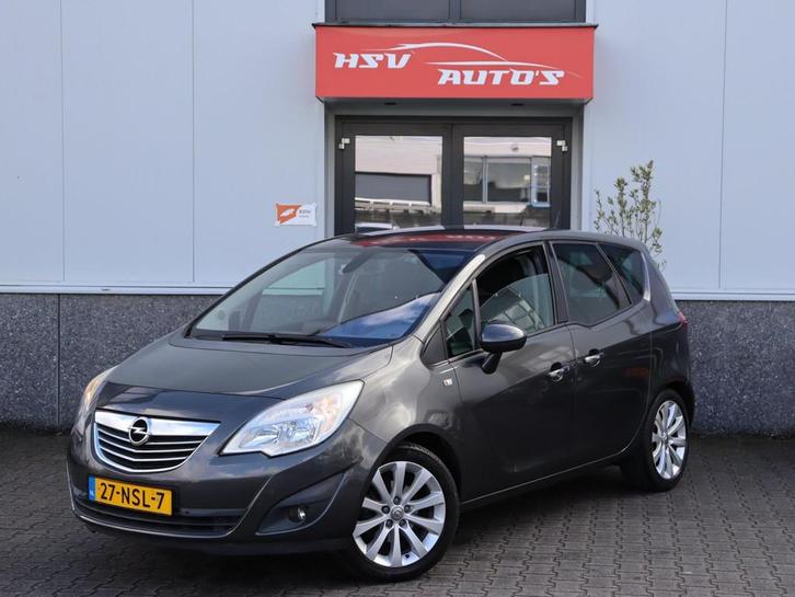 Opel Meriva 1.4 Turbo Cosmo navi LM airco org NL, Auto's, Opel, Bedrijf, Te koop, Meriva, ABS, Airbags, Airconditioning, Boordcomputer