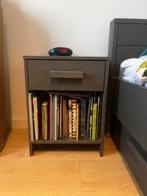 Complete tienerkamer WOOOD Dennis - Grijs, Huis en Inrichting, Slaapkamer | Nachtkastjes, Gebruikt, Ophalen of Verzenden, 45 tot 65 cm