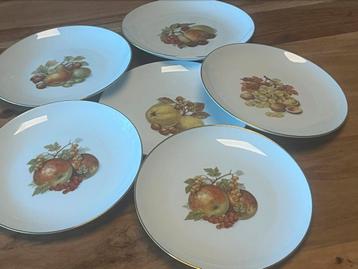 Vintage - Fürstenberg bordjes set van 6 (1950-1960) beschikbaar voor biedingen