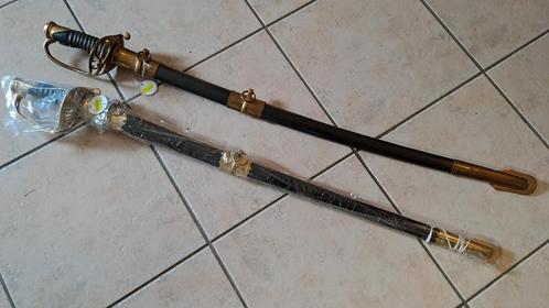 2 verschillende US Civel War Sabels Cavalerie €85 Per stuk !, Verzamelen, Militaria | Algemeen, Landmacht, Zwaard of Sabel, Amerika
