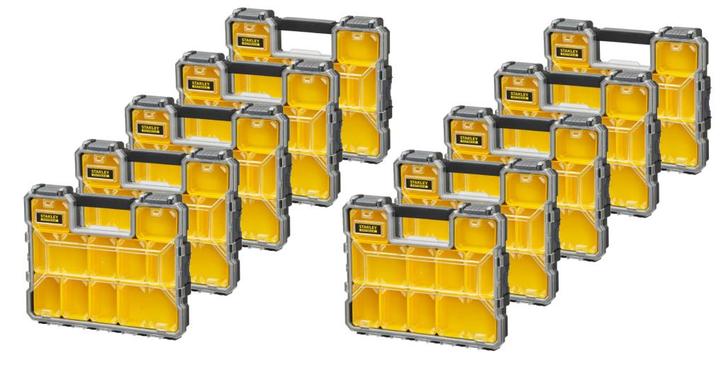 Stanley 1-97-519/10 10 x FATMAX Pro Organizer Ondiep | 446 x, Doe-het-zelf en Verbouw, Gereedschap | Handgereedschap