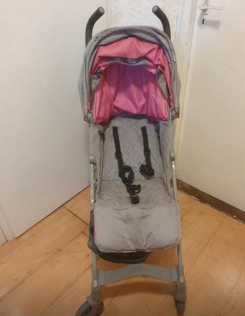 Maclaren Quest 5 Standen Buggy Grijs Roze  beschikbaar voor biedingen