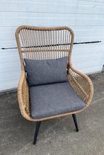 2 stuks Luxe terras rotanlook fauteuil outdoor nieuw, Huis en Inrichting, Fauteuils, Ophalen, Nieuw, Kunststof