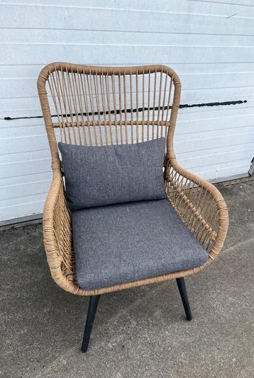 Luxe terras rotanlook fauteuil outdoor nieuw beschikbaar voor biedingen