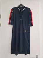 Jurk Jane Lushka - maat M - blauw - travelstof - als nieuw, Kleding | Dames, Jurken, Maat 38/40 (M), Blauw, Ophalen of Verzenden
