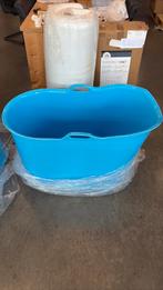 Badkuip blauw, Overige typen, Zo goed als nieuw, Minder dan 100 cm, 25 tot 50 cm