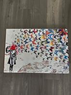 Banksy Butterfly, Ophalen of Verzenden