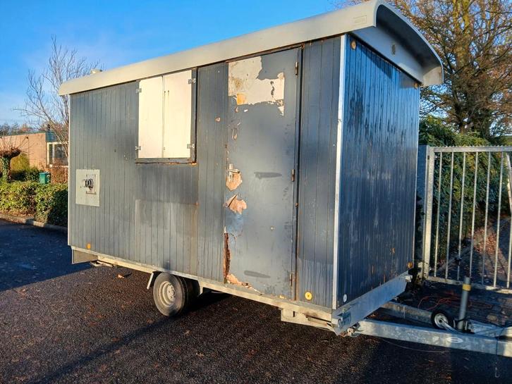 Schaftwagen snelverkeer Keizer polyester dak kachel kenteken, Doe-het-zelf en Verbouw, Bouwketen en Schaftketen, Ophalen