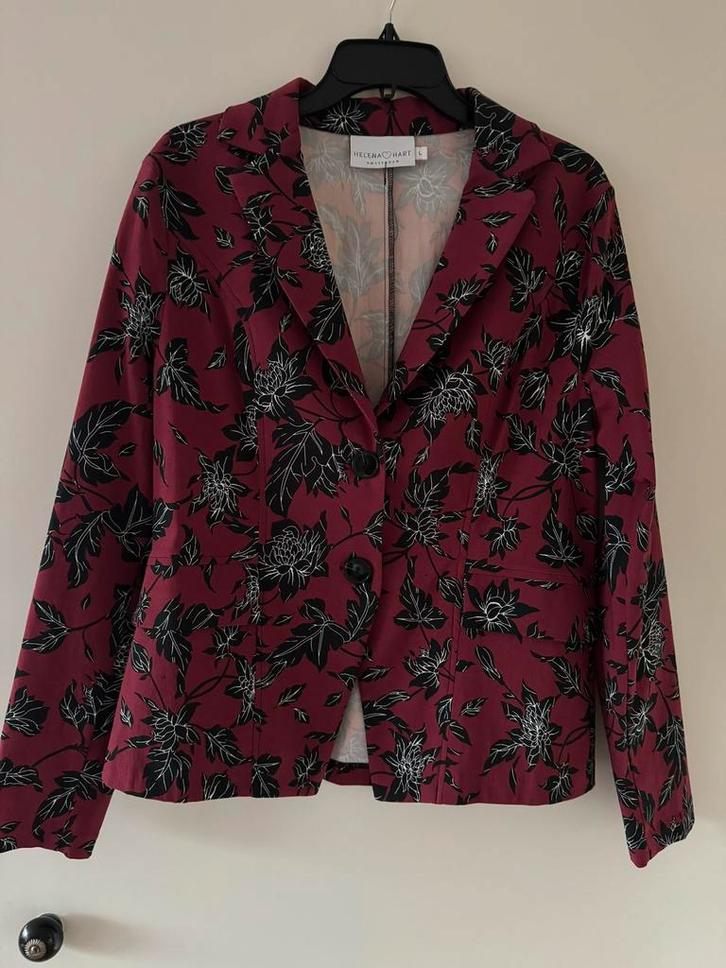 *Helena Hart* Prachtig Jasje mt L Nieuw!, Kleding | Dames, Jasjes, Kostuums en Pakken, Zo goed als nieuw, Jasje, Maat 42/44 (L)