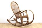 Vintage rotan design schommelstoel kind – Albini stijl, Kinderen en Baby's, Ophalen, Gebruikt, Stoel(en)