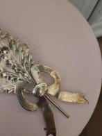 Zwaar verzilverd stuk lauwerkrans, Antiek en Kunst, Ophalen of Verzenden