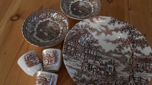 BORD sauskom AYNSLEY KOM EIT BRUIN, Antiek en Kunst, Antiek | Servies los, Ophalen of Verzenden