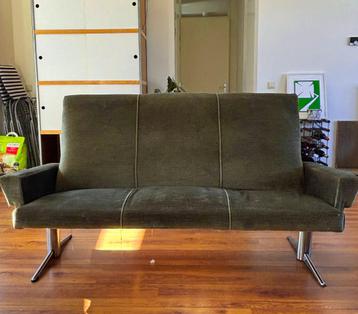 Unieke Vintage 3-zits Bank – 60’s/70’s Mid-Century Design beschikbaar voor biedingen