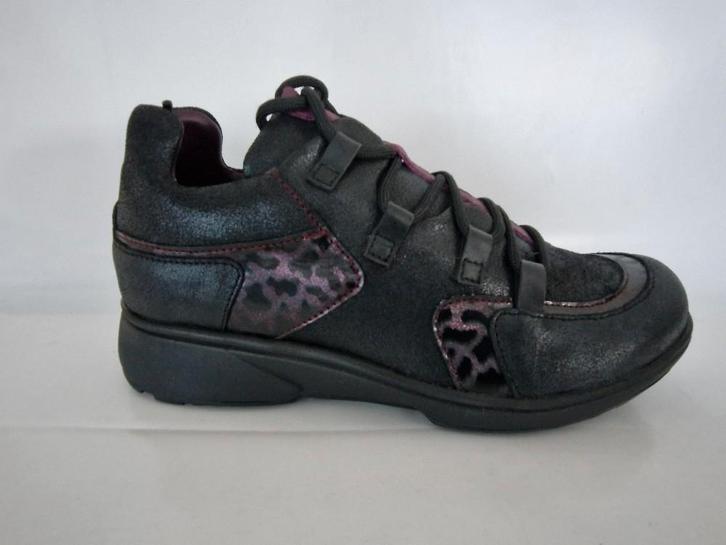 XSENSIBLE STRETCHWALKER, mt 38 wijdte H, zwart lila, Kleding | Dames, Schoenen, Nieuw, Sneakers of Gympen, Zwart, Ophalen of Verzenden