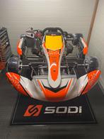Sodi Sigma + Rotax Max Senior Evo 2024 + pitkar + hoes + mat, Sport en Fitness, Ophalen, Gebruikt, Kart