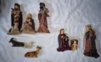 Kerststal figuren set, Antiek en Kunst, Antiek | Religie, Ophalen of Verzenden