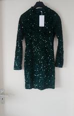 Glitter jurkje donkergroen maat M, Maat 38/40 (M), Overige kleuren, Verzenden, Nieuw