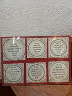 H. Brunart Spreuken Tegel Tableau, Antiek en Kunst, Ophalen