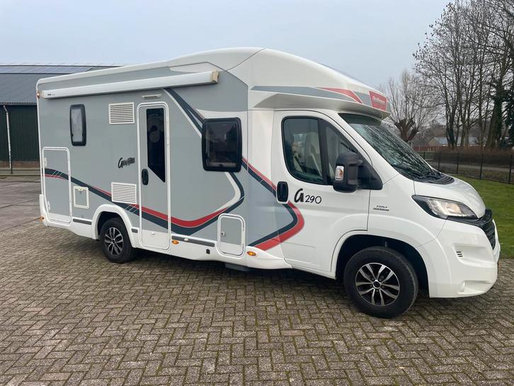 Te koop chausson G 290 camper 2015 33.372 km, Caravans en Kamperen, Campers, Particulier, tot en met 4, Integraal, Chausson, Fiat