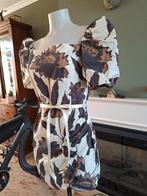 Rinascimento tuniek top crème bruin S 36 pofmouw gratis verz, Kleding | Dames, Blouses en Tunieken, Bruin, Verzenden, Rinascimento