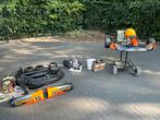 CRG Ayrton Senna 125cc DDR ROTAX MAX, Sport en Fitness, Karting, Ophalen, Gebruikt, Kart