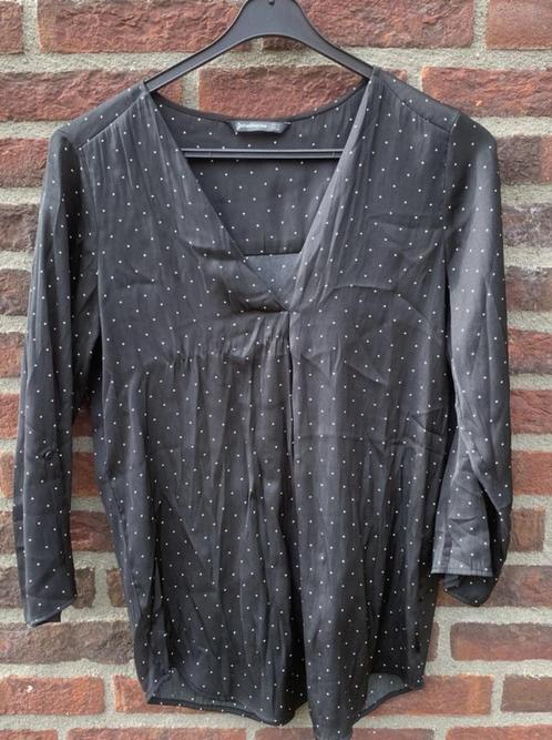 Stradivarius / Blouse T- Shirt / Maat M / 38, Kleding | Dames, T-shirts, Zo goed als nieuw, Maat 38/40 (M), Zwart, Lange mouw
